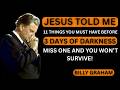 Jesus Told Me: 11 Must-Have Items for the 3 Days of Darkness — Miss One and You Won’t Survive!