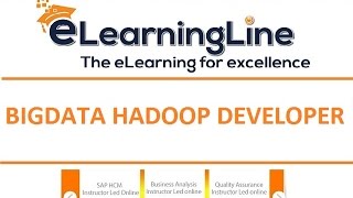 Big Data Hadoop training - Single Node overview by eLearningline.com@ 848-200-0448