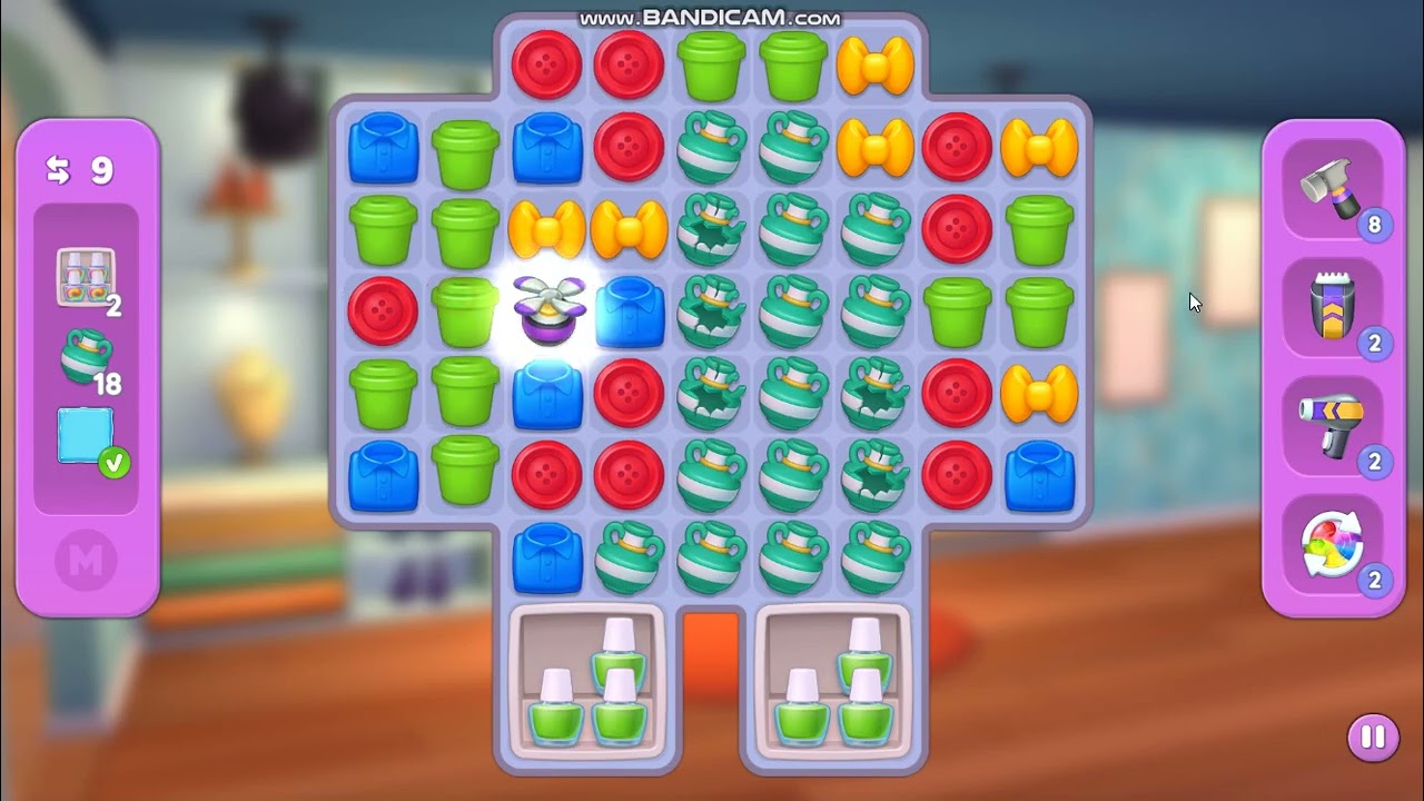 Makeover Match - Swap & Style level 344 no power-ups