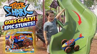 🦈 TIGER SHARK RC GOES CRAZY!! 🤯 EPIC PARK STUNTS &amp; JUMPS!! 🔥