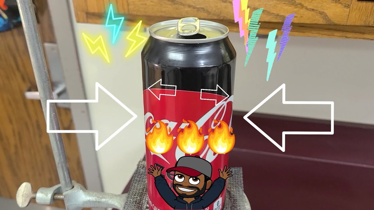 Air Pressure Soda Can Demo Mr. Chap YouTube