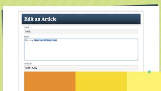 Blog Application Made With Ruby on Rails