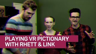 Rhett & Link battle for artistic supremacy -- in VR