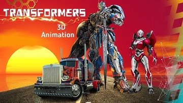 Transformers: Optimus prime | Transformers 3D animation| #Optimus #transformers #arcce
