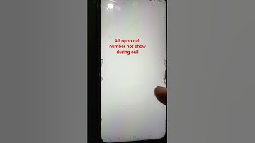 All Oppo mobile number not show during calling.