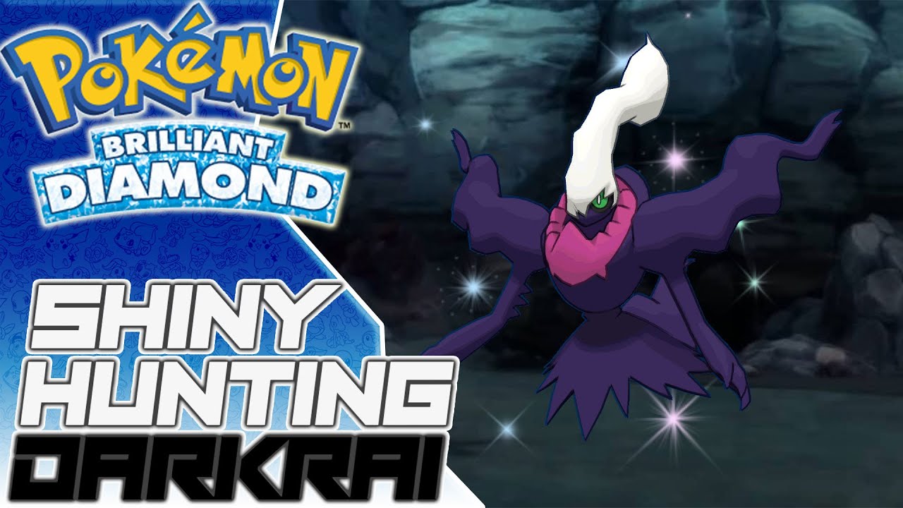 LIVE SHINY DARKRAI HUNTING! Pokemon Brilliant Diamond & Shining Pearl (Soft Reset)