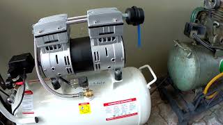 oil-less and oiled air compressor comparison