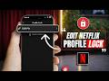 How to Edit Netflix Profile Lock on iPhone! Change or Remove Netflix PIN Fast!