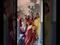 Vibing 💕 at train 🚂 with teacher 🥰#college#karukarukarupayi#shorts