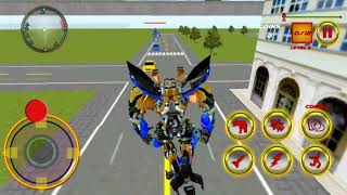 Elephant Robot Vs Lion Robot War Games Part-2 | Transforming Robot Elephant Vs Ultimate Lion Robot screenshot 2