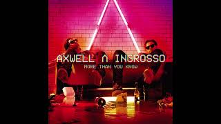 Download Lagu More than you know -  Axwell, Sebastian Ingrosso Acapella MP3