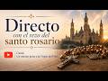 Emisión en directo del rezo del Santo Rosario.