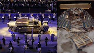 Egyptian mummies paraded through Cairo in ancient rulers procession