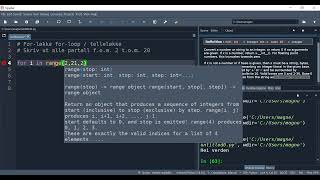 Grunnleggende PYTHON på drøyt 20 min