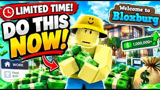 🚨 QUICK! Make MONEY FAST in Bloxburg Before It's GONE! 💰