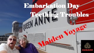 Cunard Queen Anne Maiden Voyage Embarkation Day