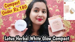 Lotus Herbal White Glow Compact || Neema Collections