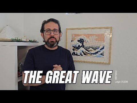 Lego Art Hokusai 31208 - The Great Wave - YouTube