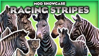 Racing Stripes | Zebra Pack Officially Out! - Planet Zoo Mod Showcase