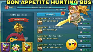 LORDS MOBILE - BON APPETI SUPER HUNTING BUS LORDS MOBILE CRAZY REWARDS 🔥