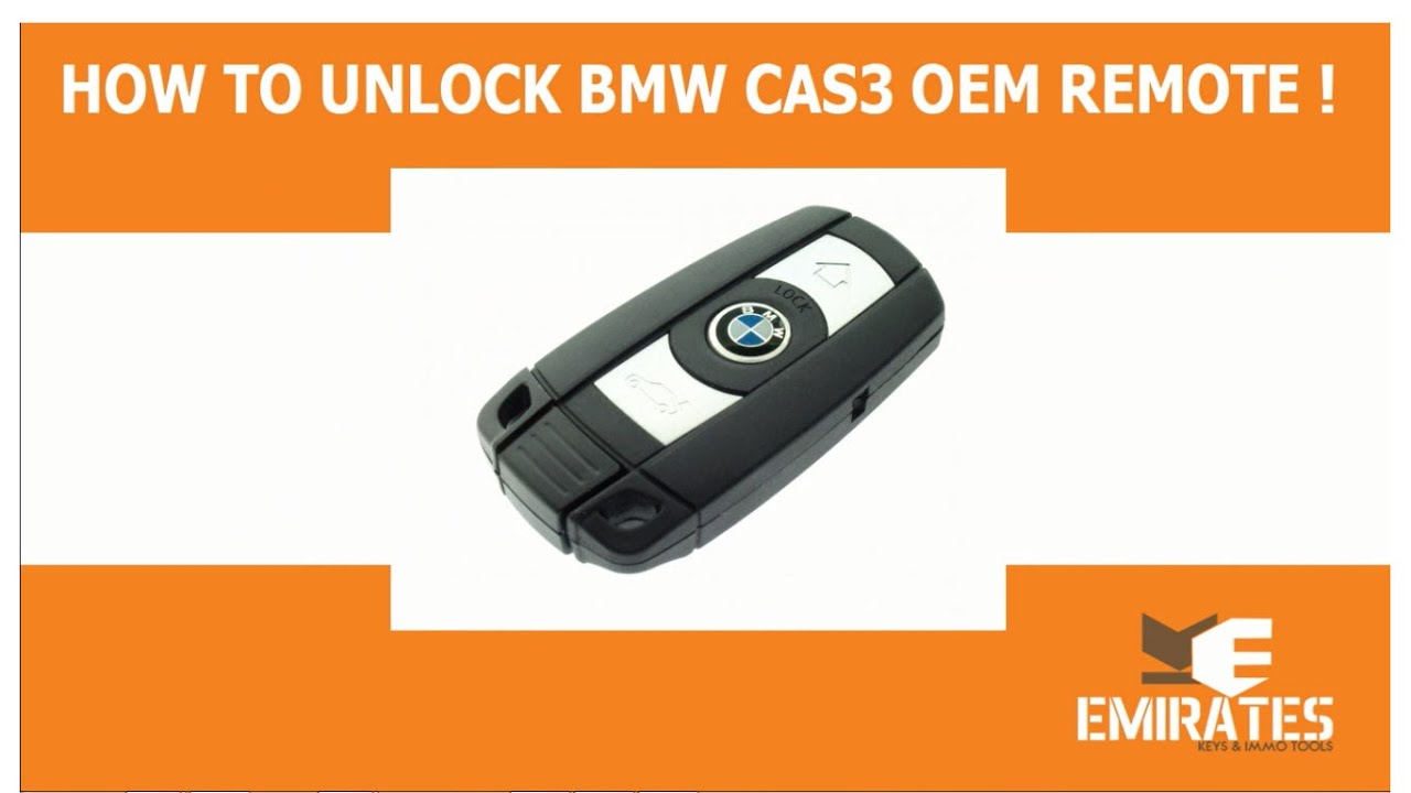 How to Unlock BMW Cas3 OEM Remotes via MK3 - YouTube