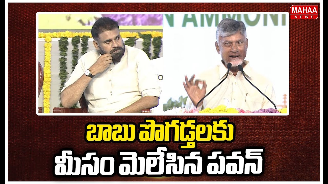 CM Chandrababu Compliments On Deputy CM Pawan Kalyan | Kakinda AM Green Project | Pawan Kalyan
