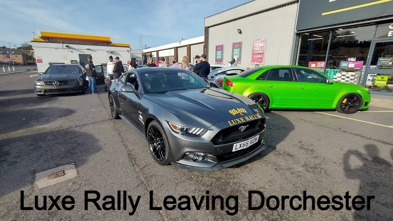 Luxe Rally Leaving Dorchester