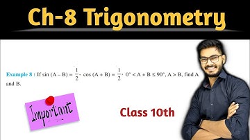 Example 8 | Chapter 8 Trigonometry | Class 10th | NCERT Maths | By Rajeev Kumar
