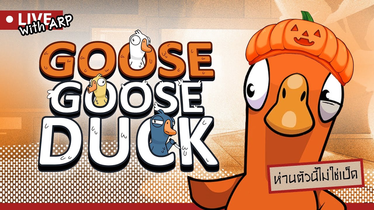 【🔴Goose Goose Duck】ห่านๆเป็ดๆ w/ARP 【it's hi - my pumpkins】