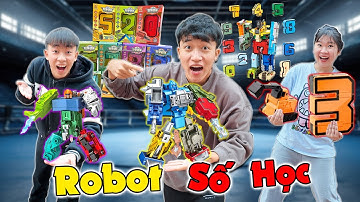 Đại Chiến Lắp Ráp Robot Số Học - Robot Nào Chất Hơn ? | Anh Tóc Xoăn