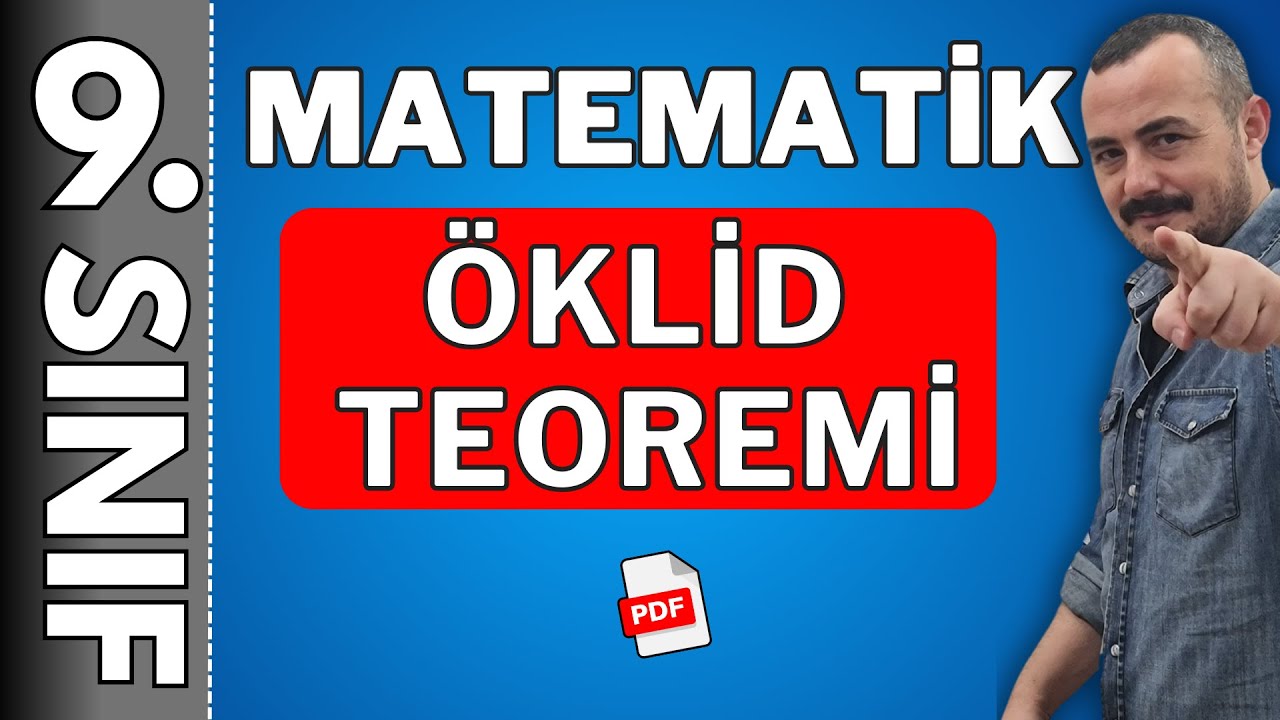Öklid teoremi  | 9.sınıf matematik konu anlatımı  | 9 sınıf dik üçgen  | 🚩PDF 🚩