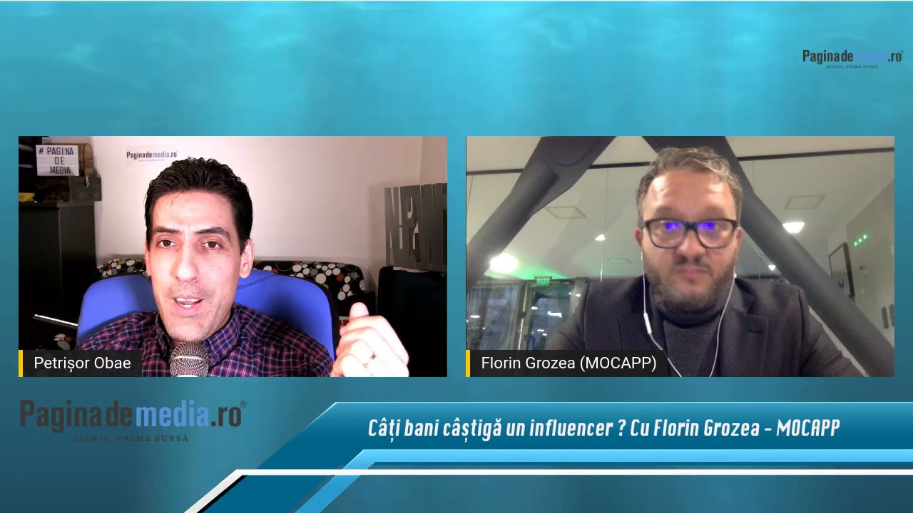 Cat castiga un influencer din Romania  Cu Florin Grozea