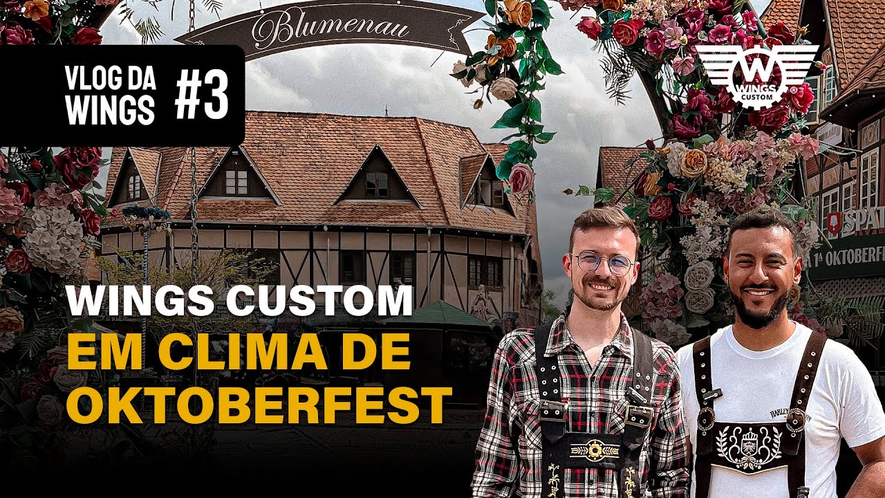 🔥 Wings Custom em clima de Oktoberfest 🎥🍻