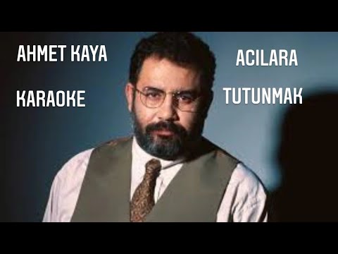 Ahmet kaya - acılara tutunmak (akustik karaoke) #müzik#eğlence