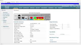 (CCNP ENCOR v8) 20.2.1 Packet Tracer - Configure a Basic WLAN on the WLC