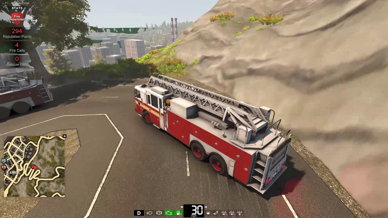 Flashing Lights Downhill Drift YouTube