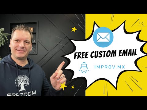 How To Create a FREE Custom Email On Your Domain (For Receiving & Replying To Emails) Using Improvmx