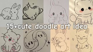15 Cute Doodle Art Ideas Aesthetic Art Ideas Easy And Simple Art Ideas