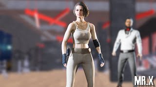Goro Takemura Visits Rac City To Train Jill Valentine Gameplay Pc Mod