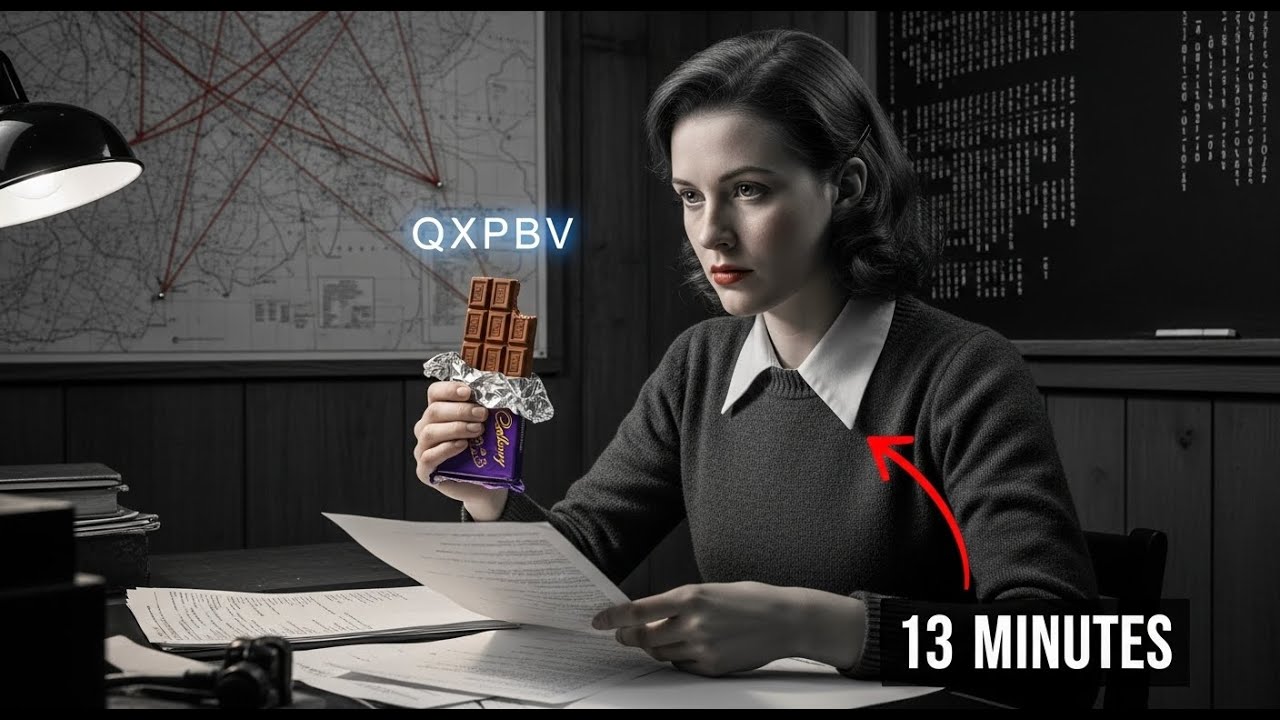She Cracked Hitler's Code in 13 Minutes With a Chocolate Wrapper (Then They  Silenced Her).