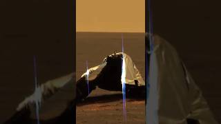 Тепловой экран марсохода Оппортьюнити на Марсе