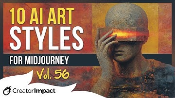 10 ARTISTIC Midjourney Styles You Need to Try! (Vol 56)