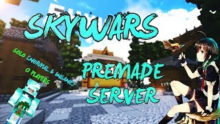 Minecraft SKYWARS「PREMADE SERVER DOWNLOAD」