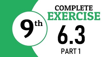 Exercise 6.3  | part 1 | Chapter 6 | Algebraic Manipulation | Class 9 Maths |URDU HINDI