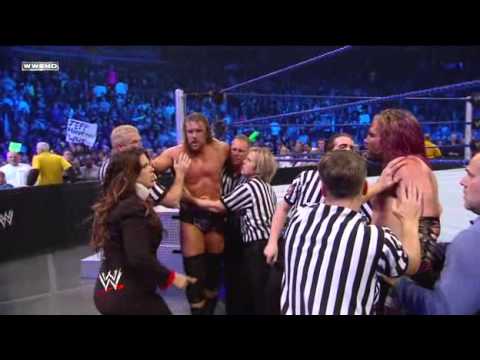 Triple H & Jeff Hardy Brawl