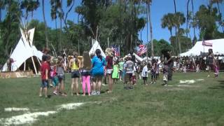 Native American fest - Children&#39;s Candy Dance