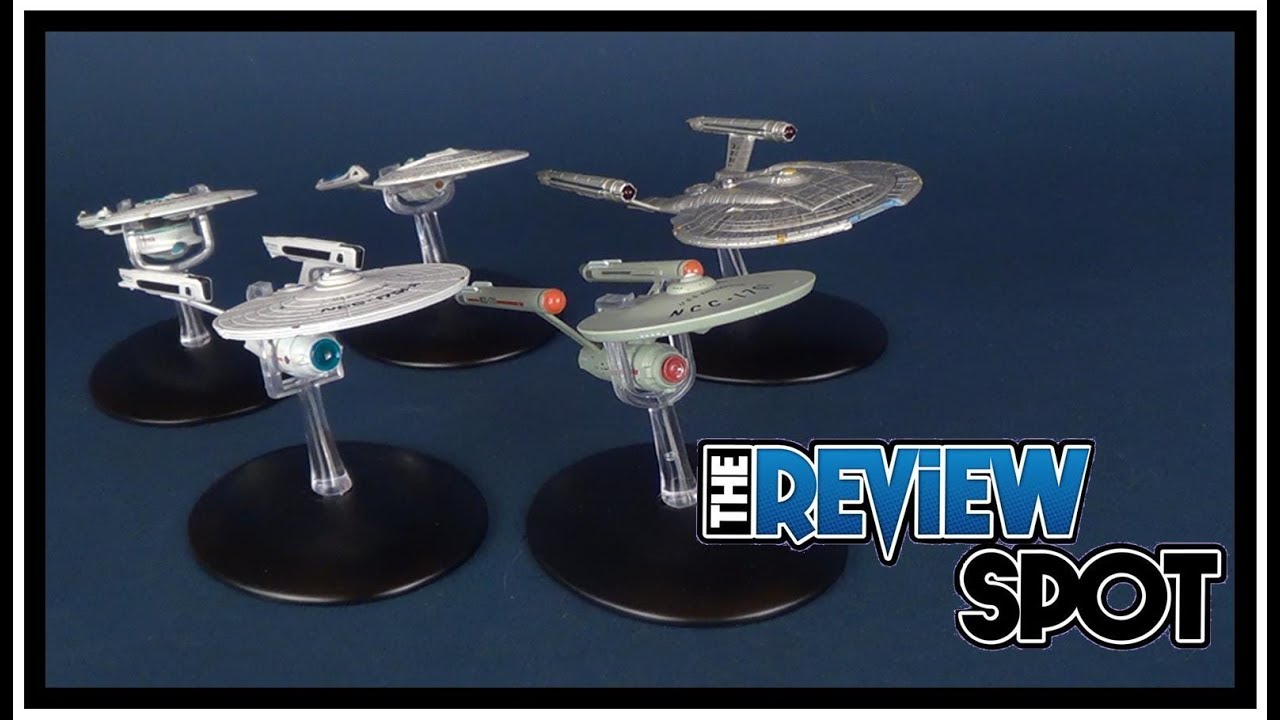 Collectible Spot | Eaglemoss Star Trek Starship Enterprise 4 Starship Set