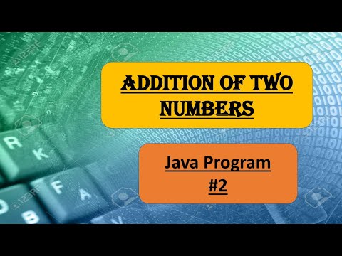 Java Program to add two numbers| Basic Programming in Java| Computer| ICSE CLASS 9|CBSE CLASS 11&12