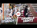 Erin ogrady 6 michigan vs danielle heintz 19 colorado  womens lacrosse goalie save edit