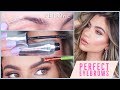 HOW TO SHAPE AND FILL IN YOUR EYEBROWS!